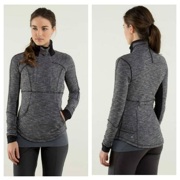 LULULEMON ATHLETICA Base Runner 1/2 Zip Pullover Jacket - Picture 1 of 3